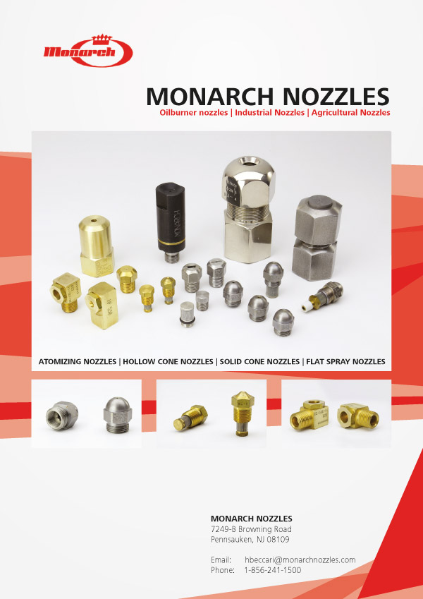 Hago Oil Nozzle Chart